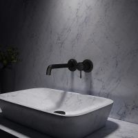 Смеситель для раковины Teska Atlas E5708 Черный матовый — фото 2, Смесители