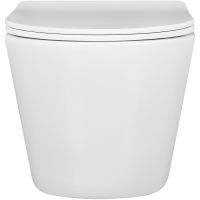 Товар: Унитаз Aquatek Вега AQ1904T-00 подвесной с сиденьем Микролифт - фото 2 Унитаз Aquatek Вега AQ1904T-00 подвесной с сиденьем Микролифт — фото 2, Подвесные унитазы