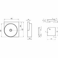 Товар: Раковина Ravak Yard 45 C XJX01045000 угловая Белая - фото 6 Раковина Ravak Yard 45 C XJX01045000 угловая Белая — фото 6, Мини-раковины