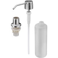 Дозатор для жидкого мыла Swedbe Selene 0100 Нержавеющая сталь — фото 3, Дозаторы для кухонных моек