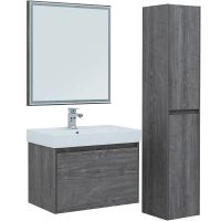 Товар: Тумба под раковину Aquanet Nova Lite 75 242274 подвесная Дуб рошелье - фото 8 Тумба под раковину Aquanet Nova Lite 75 242274 подвесная Дуб рошелье — фото 8, Тумбы под раковину