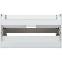 Тумба с раковиной Aquanet Вега 90 327998 подвесная Белый глянец — фото 9, Мебель для ванной