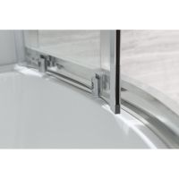 Товар: Душевая кабина Black&White Galaxy 550712l с гидромассажем профиль Серебристый хром задняя стенка Белая - фото 5 Душевая кабина Black&White Galaxy 550712l с гидромассажем профиль Серебристый хром задняя стенка Белая — фото 5, Душевые кабины