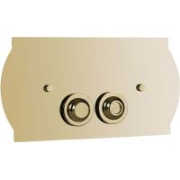 Клавиша смыва Boheme Medici 652 Золото — фото 1, Комплектующие для душевого оборудования