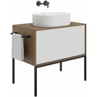 Товар: Раковина Kerama Marazzi Artbasin Sabbia 50 SA.wb.50\WHT.M Белая матовая - фото 3 Раковина Kerama Marazzi Artbasin Sabbia 50 SA.wb.50\WHT.M Белая матовая — фото 3, Раковины