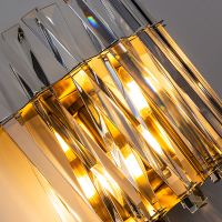 Настенный светильник Divinare Bivara 7567/18 AP-2 Прозрачный Бронза — фото 3, Светильники