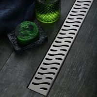 Товар: Душевой лоток Veconi Harmony S 550 V550HS с решеткой Сатин - фото 2 Душевой лоток Veconi Harmony S 550 V550HS с решеткой Сатин — фото 2, Душевые лотки