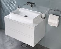 Товар: Тумба под раковину Excellent Finli 80 MLEX.1102.800.WHWH подвесная Белый глянец - фото 2 Тумба под раковину Excellent Finli 80 MLEX.1102.800.WHWH подвесная Белый глянец — фото 2, Мебель для ванной