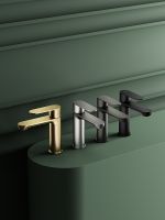 Товар: Смеситель для раковины Splenka S222.10.03 Золото матовое - фото 2 Смеситель для раковины Splenka S222.10.03 Золото матовое — фото 2, Смесители для раковины