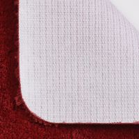 Коврик для ванной комнаты WasserKRAFT Kammel 55х57 BM-8337 True Red — фото 4, Аксессуары для туалета