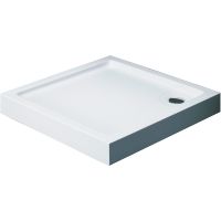 Акриловый поддон для душа Black&White Stellar Wind Easy Plumb SQ-09H 90x90 09hsq00 Белый — фото 1, Душевые поддоны