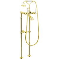 Смеситель для ванны Webert Dorian DO720801010 Золото — фото 1, Смесители