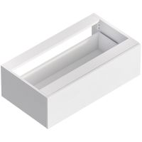 Тумба Cezares Cadro 70 CADRO-70-1C-SO-BG-BLUM подвесная Bianco Ghiaccio — фото 1, Комоды и тумбы для ванной комнаты