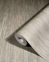 Обои Marburg Natural Opulence 33244 Винил на флизелине (0,7*10,05) Серый/Бежевый, Однотонные/Линии — фото 2, Обои для стен