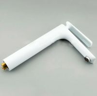 Смеситель для раковины Frap F1052-56 Белый Хром — фото 2, Смесители для раковины