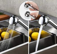 Товар: Душевая лейка для кухонного смесителя Frap F26 Хром - фото 10 Душевая лейка для кухонного смесителя Frap F26 Хром — фото 10, Комплектующие для душевого оборудования