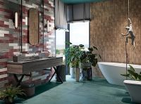 Товар: Керамическая плитка Aparici Uptown Cherry настенная 7,4х29,75 см - фото 2 Керамическая плитка Aparici Uptown Cherry настенная 7,4х29,75 см — фото 2, Керамическая плитка