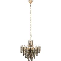Люстра Maytoni Neoclassic Flare DIA200PL-06G Прозрачная Золото — фото 1, Люстры