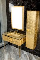 Товар: Зеркало Boheme Armadi Art Lucido 70 567-Foil с подсветкой Поталь - фото 5 Зеркало Boheme Armadi Art Lucido 70 567-Foil с подсветкой Поталь — фото 5, Мебель для ванной