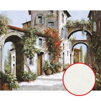 Фреска Ortograf Городской пейзаж живопись 11412 Фактура флок FLK Флизелин (3,4*2,7) Разноцветный, Город/Цветы/Живопись — фото 1, Фрески