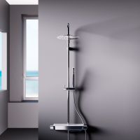 Товар: Душевая система Damixa Scandinavian Pure 936750000 с термостатом Хром - фото 3 Душевая система Damixa Scandinavian Pure 936750000 с термостатом Хром — фото 3, Душевое оборудование. Душевая программа