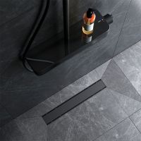 Душевой лоток AM.PM PrimeFlow 50 с Черной матовой решеткой / под плитку Tile арт-W02SC-U11-050-04BM — фото 15, Душевые лотки