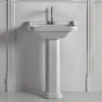 Товар: Раковина Kerasan Waldorf 60 4140K1bi/cr*1 Белая - фото 2 Раковина Kerasan Waldorf 60 4140K1bi/cr*1 Белая — фото 2, Раковины