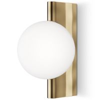 Настенный светильник Maytoni Modern Avant-garde MOD324WL-01BS Белый Латунь — фото 1, Светильники