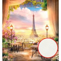 Фреска Ortograf Париж 33270 Фактура флок FLK Флизелин (2,5*2,7) Разноцветный, Город — фото 1, Фрески