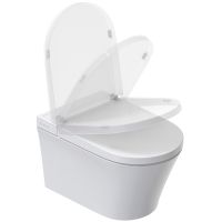 Товар: Комплект унитаза биде с инсталляцией Jacob Delafon Seine E34360-00 с сиденьем Микролифт и Белой глянцевой клавишей смыва - фото 5 Комплект унитаза биде с инсталляцией Jacob Delafon Seine E34360-00 с сиденьем Микролифт и Белой глянцевой клавишей смыва — фото 5, Умные унитазы