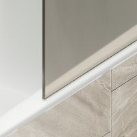 Товар: Шторка на ванну Maybah Glass MGV-249-2ш 300x1400 в широком профиле Бронза стекло бронзовое матовое - фото 6 Шторка на ванну Maybah Glass MGV-249-2ш 300x1400 в широком профиле Бронза стекло бронзовое матовое — фото 6, Неподвижные шторки для ванной