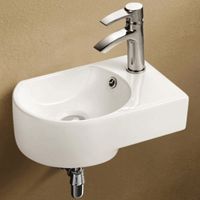 Раковина WeltWasser Aisbach 5014 R 41 10000003877 Белый глянец — фото 1, Мини-раковины