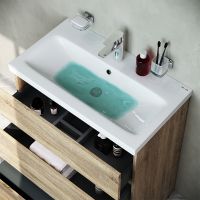 Тумба под раковину AM.PM Gem S 75 M91FSX0752OF Светлый дуб — фото 3, Тумбы под раковину