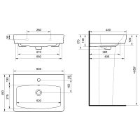 Товар: Раковина Santek Нео 60 1WH302186 Белая - фото 9 Раковина Santek Нео 60 1WH302186 Белая — фото 9, Раковины