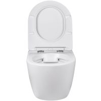 Унитаз Vincea Globo VT1-14S подвесной Белый с сиденьем Микролифт — фото 5, Подвесные унитазы