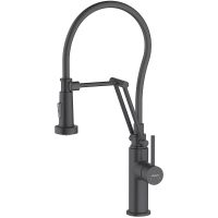 Смеситель для кухни Aquatek Европа AQ1388MB Черный матовый — фото 1, Смесители для кухни