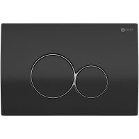 Комплект унитаза с инсталляцией Point Виктория PN48066BC с сиденьем Микролифт и Черной матовой Хром клавишей смыва — фото 10, Унитазы