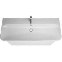 Товар: Тумба с раковиной Burgbad Iveo 120 SFEN120F2833G0161C0001*1 подвесная Белая глянцевая - фото 2 Тумба с раковиной Burgbad Iveo 120 SFEN120F2833G0161C0001*1 подвесная Белая глянцевая — фото 2, Мебель для ванной