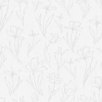 Обои Andrea Rossi Cheradi 54390-1 Винил на флизелине (1,06*10,05) Белый/Серебряный, Цветы — фото 1, Обои для стен