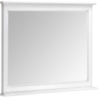 Зеркало ASB-Woodline Венеция 100 11941 Белое с патиной Серебро — фото 2, Мебель для ванной