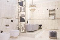 Керамический бордюр Eurotile (Rus) Artemis центр 362 9,5х30 см — фото 4, Керамическая плитка