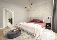 Обои RASCH Murano 645651 Винил на флизелине (1,06*10,05) Бежевый, Штукатурка — фото 3, Обои для стен