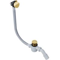 Слив-перелив Excellent Hover 60/80/100 ARIN.3410GL click-clack с наливом Золото — фото 1, Сливы-переливы