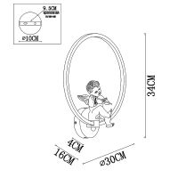 Товар: Подсветка декоративная Artelamp Paradise A6065AP-1WH Белый - фото 4 Подсветка декоративная Artelamp Paradise A6065AP-1WH Белый — фото 4, Подсветки