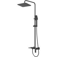 Душевая система Grossman Style 500.K35.05.210 Черная матовая — фото 1, Душевые стойки