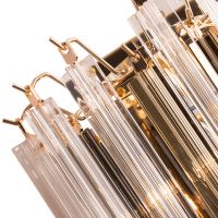 Товар: Настенный светильник Divinare Frizzante 1683/01 AP-1 Прозрачный Золото - фото 2 Настенный светильник Divinare Frizzante 1683/01 AP-1 Прозрачный Золото — фото 2, Светильники