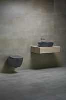 Унитаз beWash Bogen 88303280 подвесной Антрацит с сиденьем Микролифт — фото 2, Унитазы