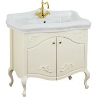 Тумба под раковину Migliore Impero 90 25981 Слоновая кость — фото 1, Тумбы под раковину