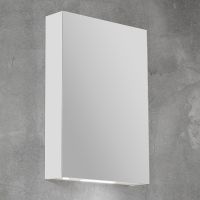 Товар: Зеркальный шкаф BelBagno 60 R SPC-1A-DL-BL-600 с подсветкой Сатин - фото 3 Зеркальный шкаф BelBagno 60 R SPC-1A-DL-BL-600 с подсветкой Сатин — фото 3, Мебель для ванной