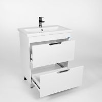 Тумба под раковину VIANT Лима 70 VLIM70CO-T2Y Белая — фото 3, Тумбы под раковину